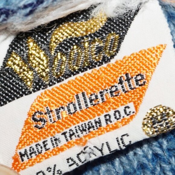 Vintage 70s Striped Cardigan Sweater - Picture 3 of 6